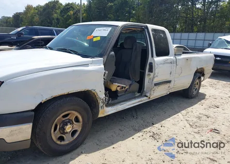 2004 Chevrolet Silverado 1500 Ls из США, поврежденный, VIN 1GCEC19T24E317822